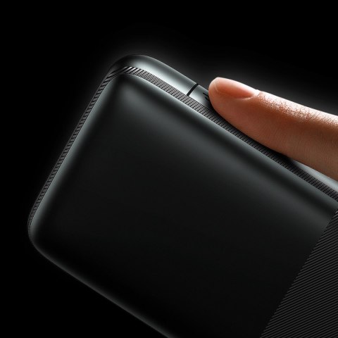 Bipow Pro powerbank 10000mAh 22.5W + kabel USB 3A 0.3m czarny
