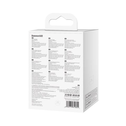 Ładowarka samochodowa PRO USB-A + 2x USB-C 65W QC4.0 - niebieski