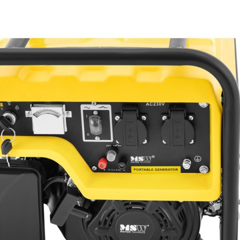 Agregat prądotwórczy mobilny z rozrusznikiem AC 230V / DC 12V 2200W Agregat prądotwórczy mobilny z rozrusznikiem AC 230V / DC 12V 2200W