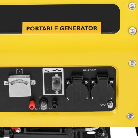 Agregat prądotwórczy mobilny z rozrusznikiem AC 230V / DC 12V 2700W Agregat prądotwórczy mobilny z rozrusznikiem AC 230V / DC 12V 2700W