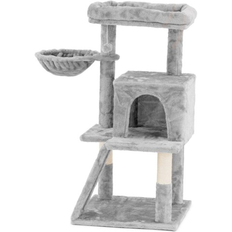Drapak wieża domek dla kota piłka koszyk 48x43x126cm UNI_CT_04 Drapak wieża domek dla kota piłka koszyk 48x43x126cm UNI_CT_04