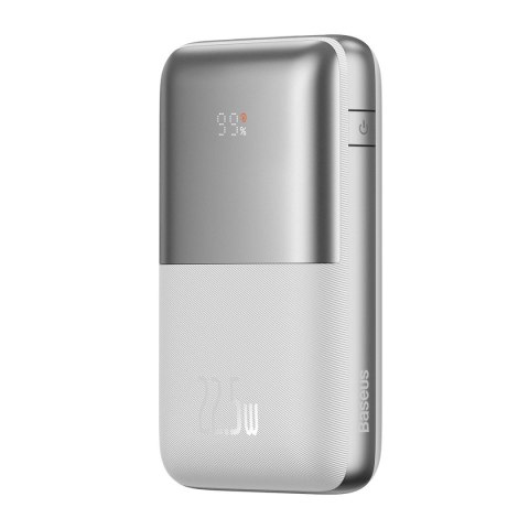 Powerbank Bipow Pro 20000mAh 22.5W z kablem USB - USB-C 3A 0.3m biały