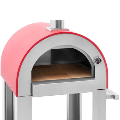 Domowy piec do pizzy opalany drewnem na podstawie śr. 40cm 220C Domowy piec do pizzy opalany drewnem na podstawie śr. 40cm 220C
