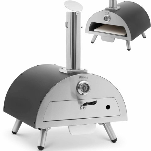 Domowy piec do pizzy opalany drewnem nastawny śr. 33cm 190C Domowy piec do pizzy opalany drewnem nastawny śr. 33cm 190C