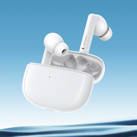 Słuchawki bezprzewodowe Bluetooth TWS ANC WS106 HiTune T3 białe Słuchawki bezprzewodowe Bluetooth TWS ANC WS106 HiTune T3 białe