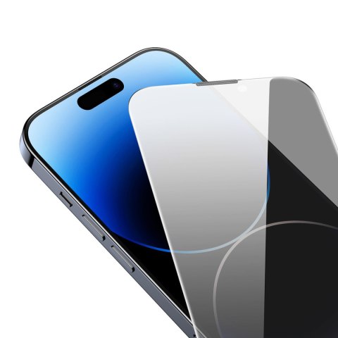 Szkło hartowane do iPhone 14 Pro Max na cały ekran 0.3mm filtr Anti Spy