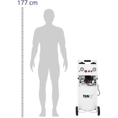 Kompresor bezolejowy sprężarka powietrza 40 litrów 5-8 bar 1500 W Kompresor bezolejowy sprężarka powietrza 40 litrów 5-8 bar 1500 W