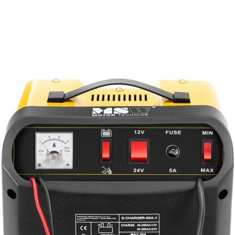 Prostownik samochodowy z rozruchem awaryjnym 12/24 V 45 A Prostownik samochodowy z rozruchem awaryjnym 12/24 V 45 A