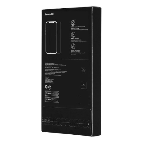 Szkło hartowane do iPhone 14 Pro z osłoną na głośnik 0.4mm ZESTAW