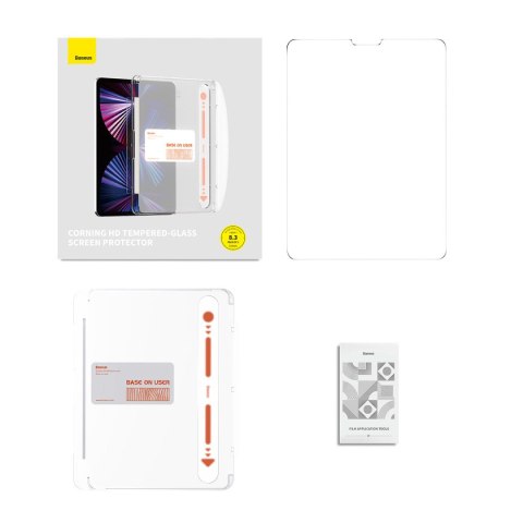 Szkło hartowane ochronne na ekran iPad Mini 6 8.3'' ZESTAW Szkło hartowane ochronne na ekran iPad Mini 6 8.3'' ZESTAW