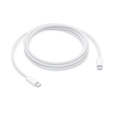 Oryginalny kabel przewód Apple USB-C 240W 5A 2m biały Oryginalny kabel przewód Apple USB-C 240W 5A 2m biały