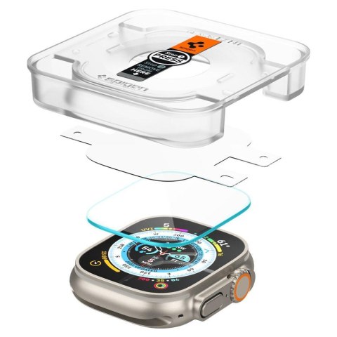 Szkło hartowane GlastR EZ Fit na Apple Watch Ultra 49mm ZESTAW 2 szt. Szkło hartowane GlastR EZ Fit na Apple Watch Ultra 49mm ZESTAW 2 szt.