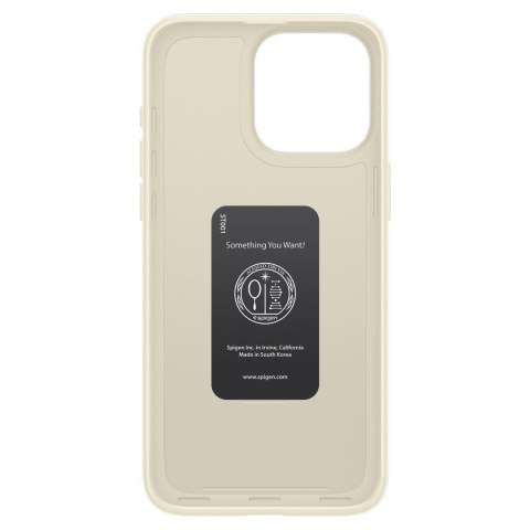 Etui ochronne do iPhone 15 Pro Max Thin Fit beżowe Etui ochronne do iPhone 15 Pro Max Thin Fit beżowe
