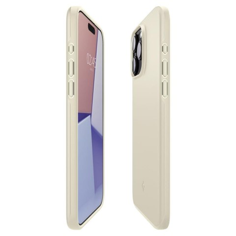 Etui ochronne do iPhone 15 Pro Max Thin Fit beżowe Etui ochronne do iPhone 15 Pro Max Thin Fit beżowe
