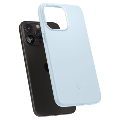 Etui ochronne do iPhone 15 Pro Max Thin Fit jasnoniebieskie Etui ochronne do iPhone 15 Pro Max Thin Fit jasnoniebieskie