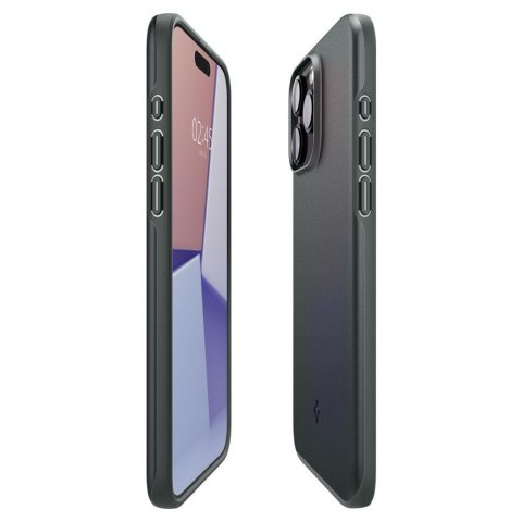 Etui ochronne do iPhone 15 Pro Max Thin Fit zielone Etui ochronne do iPhone 15 Pro Max Thin Fit zielone