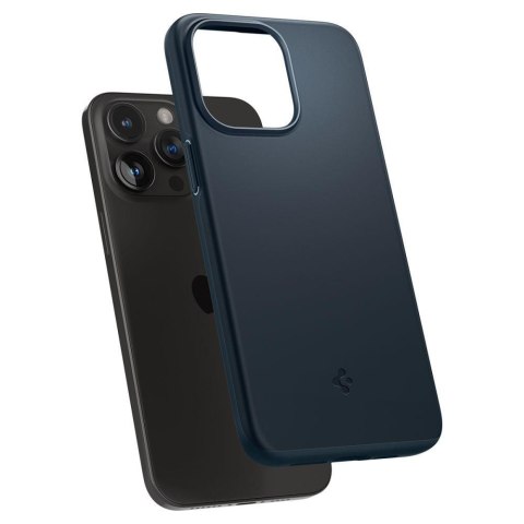 Etui ochronne do iPhone 15 Pro Thin Fit granatowe Etui ochronne do iPhone 15 Pro Thin Fit granatowe