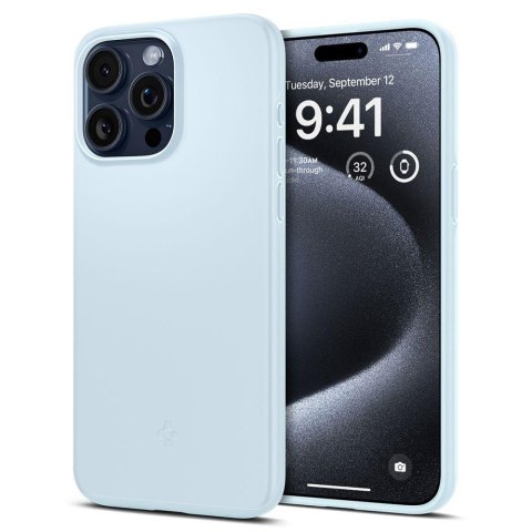 Etui ochronne do iPhone 15 Pro Thin Fit jasnoniebieskie Etui ochronne do iPhone 15 Pro Thin Fit jasnoniebieskie