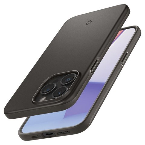 Etui ochronne do iPhone 15 Pro Thin Fit szare Etui ochronne do iPhone 15 Pro Thin Fit szare