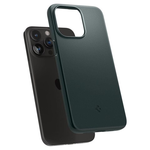 Etui ochronne do iPhone 15 Pro Thin Fit zielone Etui ochronne do iPhone 15 Pro Thin Fit zielone