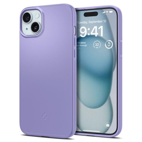 Etui ochronne do iPhone 15 Thin Fit fioletowe Etui ochronne do iPhone 15 Thin Fit fioletowe
