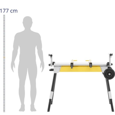 Stół podstawa do pilarki ukośnicy składana do 150 kg 1160-2760 mm Stół podstawa do pilarki ukośnicy składana do 150 kg 1160-2760 mm
