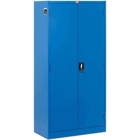 Szafa narzędziowa warsztatowa perforowana 2 szuflady 3 półki 183 x 92 x 48 cm Szafa narzędziowa warsztatowa perforowana 2 szuflady 3 półki 183 x 92 x 48 cm