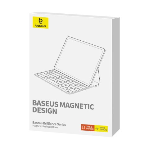 Etui z klawiaturą na iPad Air 4/5 10.9'' / iPad Pro 11'' + kabel USB-C Brilliance Series czarne
