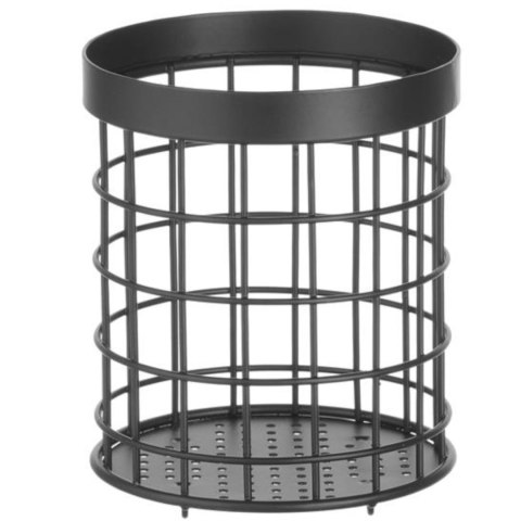 Pojemnik koszyk na sztućce okrągły czarny śr. 120 mm - Hendi 427033 Pojemnik koszyk na sztućce okrągły czarny śr. 120 mm - Hendi 427033