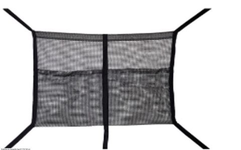 Torba siatka dolna do trampoliny organizer na buty klucze telefon 110cm Torba siatka dolna do trampoliny organizer na buty klucze telefon 110cm
