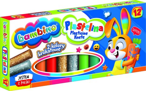 Plastelina Bambino 12 kolorów Plastelina Bambino 12 kolorów