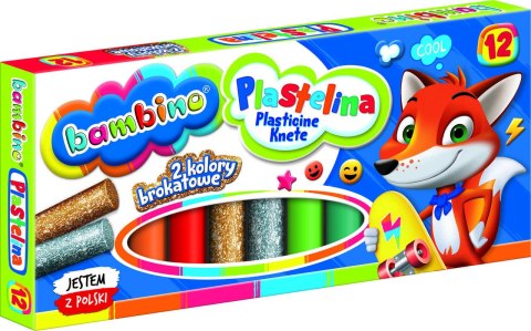 Plastelina Bambino 12 kolorów Plastelina Bambino 12 kolorów