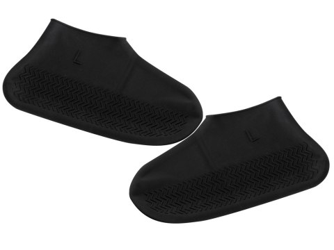 Ochraniacze na buty wodoodporne kalosze L czarne roz. 39-44 Ochraniacze na buty wodoodporne kalosze L czarne roz. 39-44