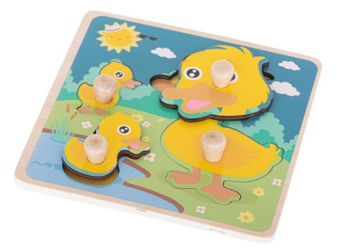 Puzzle drewniane sorter układanka kaczuszka kaczka Puzzle drewniane sorter układanka kaczuszka kaczka