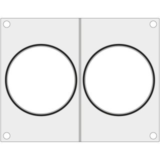Matryca forma do zgrzewarki Hendi na dwa pojemniki na zupę śr. 115 mm - Hendi 805633