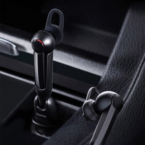 Mini zestaw słuchawkowy A05 Bluetooth 5.0 + stacja dokująca USB czarny