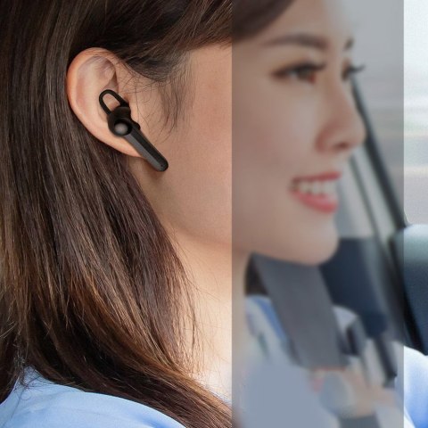 Mini zestaw słuchawkowy A05 Bluetooth 5.0 + stacja dokująca USB czarny