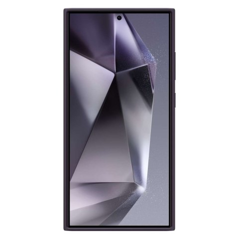 Oryginalne etui silikonowe pokrowiec do Samsung Galaxy S24 Ultra Silicone Case ciemnofioletowe Oryginalne etui silikonowe pokrowiec do Samsung Galaxy S24 Ultra Silicone Case ciemnofioletowe