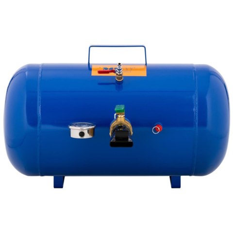 Inflator zbiornik ciśnieniowy do pompowania kół opon z manometrem 6-8 bar 38.5 l Inflator zbiornik ciśnieniowy do pompowania kół opon z manometrem 6-8 bar 38.5 l