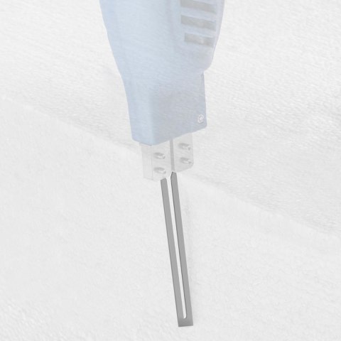 Nóż ostrze termiczne do cięcia styropianu styroduru proste dł. 150 mm Nóż ostrze termiczne do cięcia styropianu styroduru proste dł. 150 mm