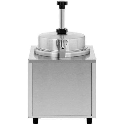 Podgrzewacz elektryczny do sosów czekolady z dozownikiem 4.5 l 500 W Podgrzewacz elektryczny do sosów czekolady z dozownikiem 4.5 l 500 W