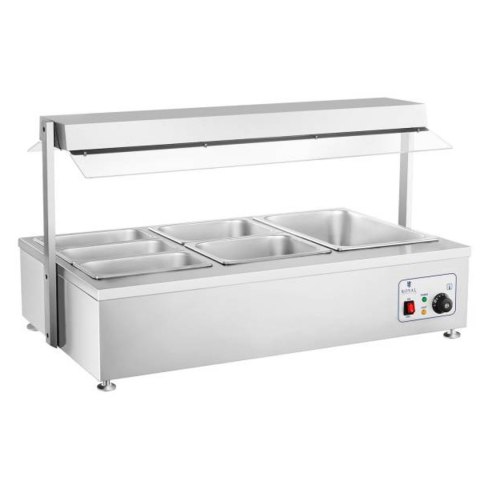 Suchy bemar podgrzewacz bez wody wolnostojący 6 x GN 150mm 55L Royal Catering Suchy bemar podgrzewacz bez wody wolnostojący 6 x GN 150mm 55L Royal Catering