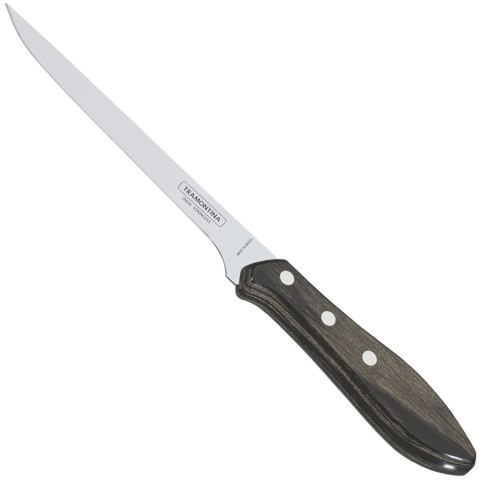 Nóż do filetowania mięsa ryb z drewnianym uchwytem 150 mm Linia Churrasco Nóż do filetowania mięsa ryb z drewnianym uchwytem 150 mm Linia Churrasco
