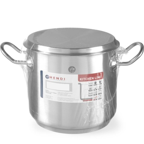 Garnek wysoki Kitchen Line z pokrywką 20 l śr. 320 x 270 h - Hendi 837603 Garnek wysoki Kitchen Line z pokrywką 20 l śr. 320 x 270 h - Hendi 837603