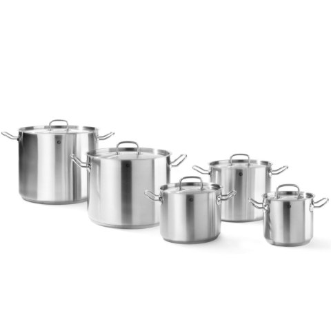 Garnek wysoki Kitchen Line z pokrywką 20 l śr. 320 x 270 h - Hendi 837603 Garnek wysoki Kitchen Line z pokrywką 20 l śr. 320 x 270 h - Hendi 837603