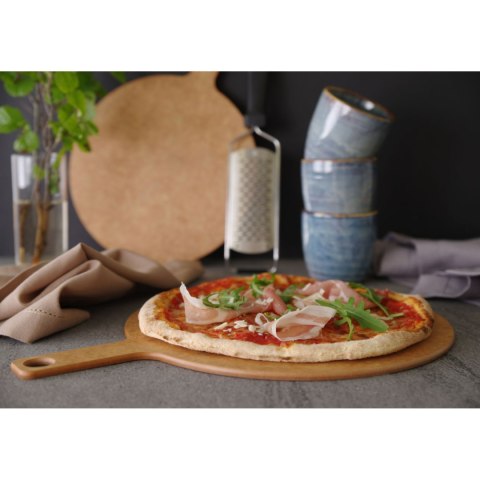 Deska łopatka do pizzy do serwowania krojenia okrągła śr. 254 mm - Hendi 505526 Deska łopatka do pizzy do serwowania krojenia okrągła śr. 254 mm - Hendi 505526