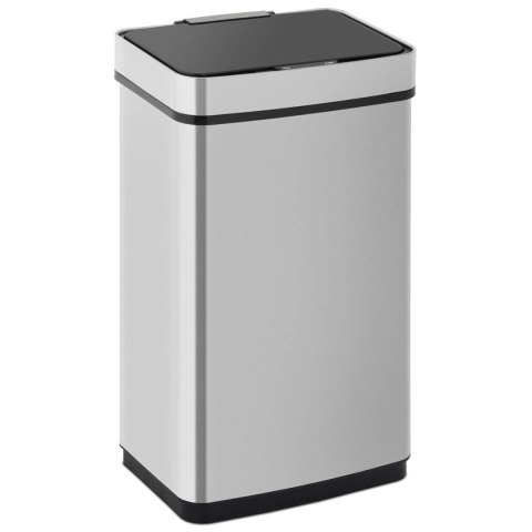 Kosz na śmieci automatyczny bezdotykowy prostokątny z czujnikiem ruchu 30 cm 60 l Kosz na śmieci automatyczny bezdotykowy prostokątny z czujnikiem ruchu 30 cm 60 l