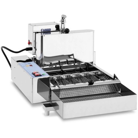 Maszyna do produkcji formowania smażenia mini pączków donutów 1440 szt./godz 2800 W 8 l Maszyna do produkcji formowania smażenia mini pączków donutów 1440 szt./godz 2800 W 8 l