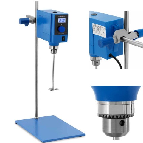 Mieszadło mechaniczne laboratoryjne LCD 40 l 1500 obr./min 16.6 W Mieszadło mechaniczne laboratoryjne LCD 40 l 1500 obr./min 16.6 W