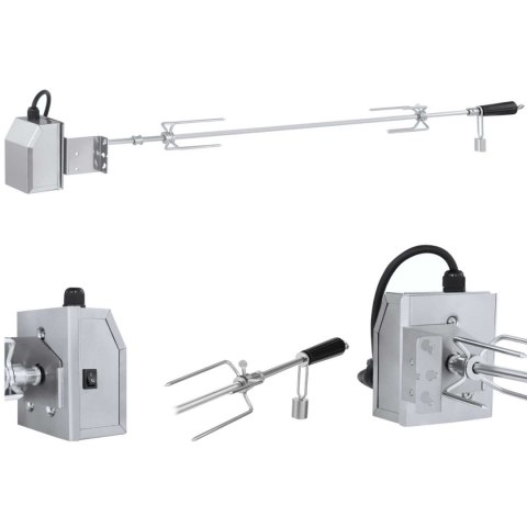 Rożen elektryczny obrotowy do grilli 2 obr./min 105cm Rożen elektryczny obrotowy do grilli 2 obr./min 105cm